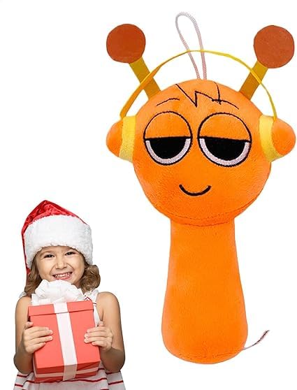 Sprunki Game Plush, Sprunki Toys Plush,Soft Stuffed Animal Pillow Doll Christmas Birthday Gifts for Adult Kids（Garnold）