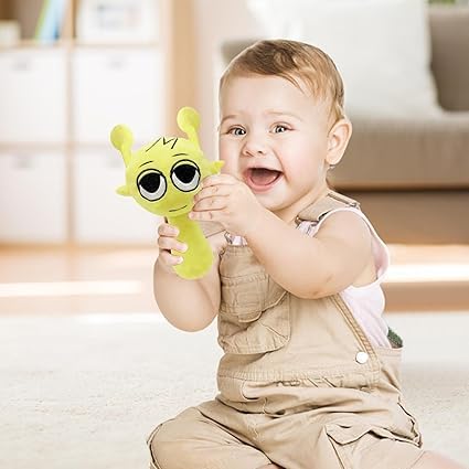 Sprunki Game Plush, Sprunki Toys Plush,Soft Stuffed Animal Pillow Doll Christmas Birthday Gifts for Adult Kids（Garnold）