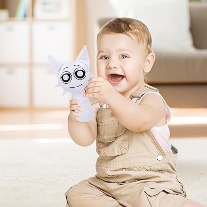 Sprunki Game Plush, Sprunki Toys Plush,Soft Stuffed Animal Pillow Doll Christmas Birthday Gifts for Adult Kids（Garnold）