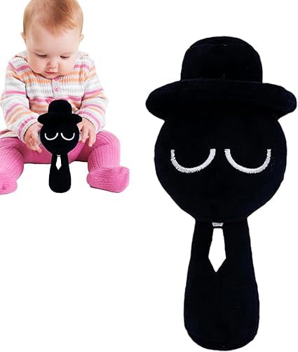 Sprunki Game Plush, Sprunki Toys Plush,Soft Stuffed Animal Pillow Doll Christmas Birthday Gifts for Adult Kids（Garnold）