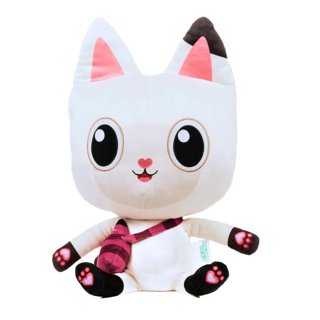 Franco DreamWorks Gabby's Dollhouse Kids Bedding Super Soft Plush Decorative Throw Cuddle Pillow, (Officially Licensed Product)