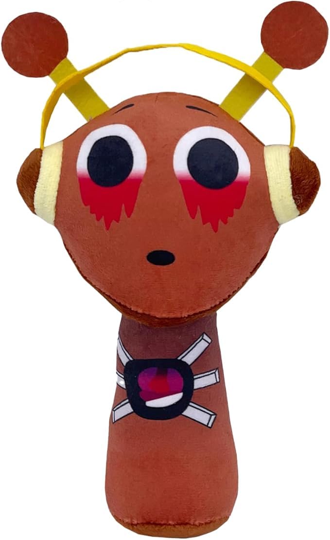 Sprunki Game Plush, Sprunki Toys Plush,Soft Stuffed Animal Pillow Doll Christmas Birthday Gifts for Adult Kids（Garnold）