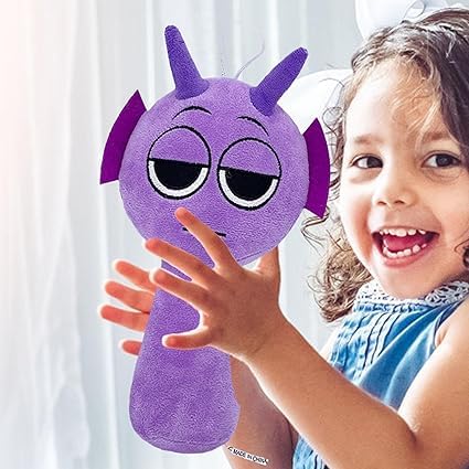 Sprunki Game Plush, Sprunki Toys Plush,Soft Stuffed Animal Pillow Doll Christmas Birthday Gifts for Adult Kids（Garnold）