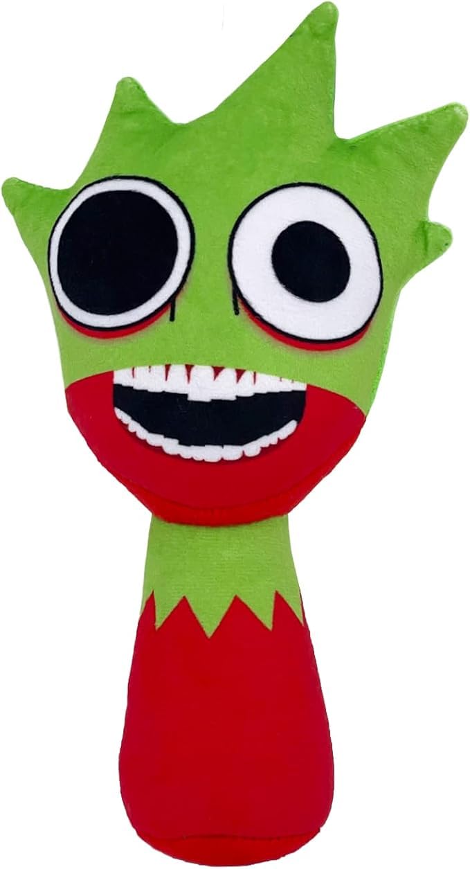 Sprunki Game Plush, Sprunki Toys Plush,Soft Stuffed Animal Pillow Doll Christmas Birthday Gifts for Adult Kids（Garnold）