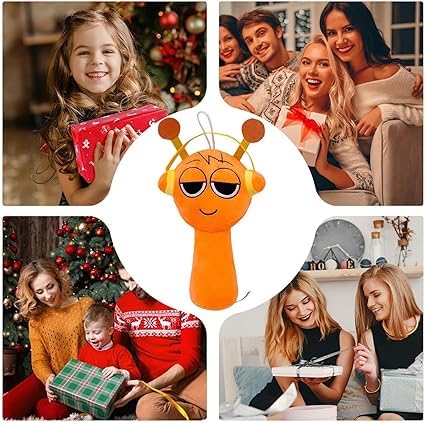 Sprunki Game Plush, Sprunki Toys Plush,Soft Stuffed Animal Pillow Doll Christmas Birthday Gifts for Adult Kids（Garnold）