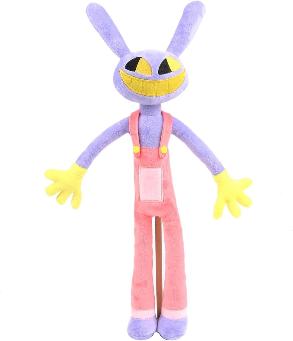 The Amazing Digital Circus Plush,10" Jax Plushies Toy Gift, Cute Stuffed Figure Doll for Kids and Adults, Birthday Halloween Christmas Choice for Boys Girls