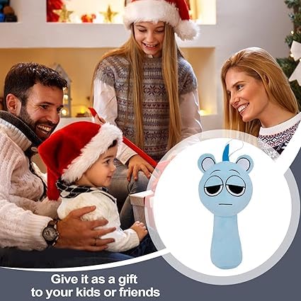 Sprunki Game Plush, Sprunki Toys Plush,Soft Stuffed Animal Pillow Doll Christmas Birthday Gifts for Adult Kids（Garnold）