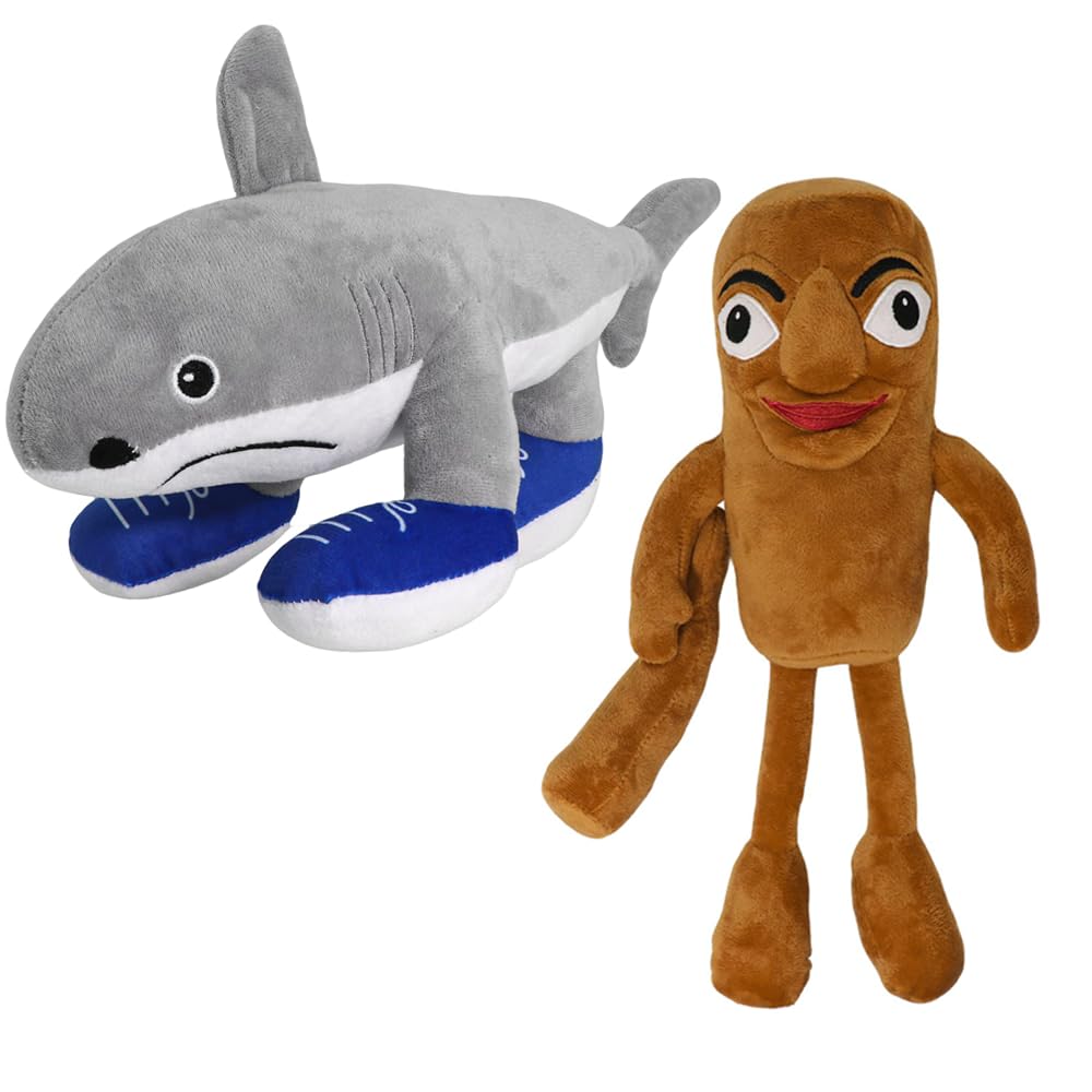 Italian Brainrot,Tung Tung Tung Sahur Plushies Toy 19inch for Fans Gift, Soft Stuffed Animal Pillow for Home Kids' Bedroom Decor, Birthday Christmas Choice for Boys Girls(2PACK)