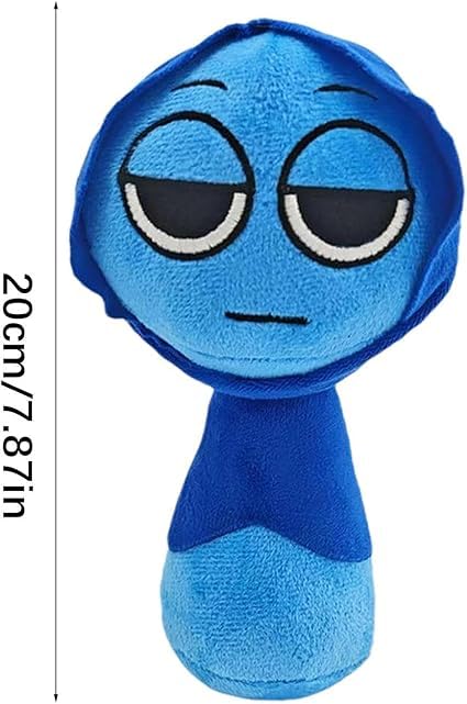 Sprunki Game Plush, Sprunki Toys Plush,Soft Stuffed Animal Pillow Doll Christmas Birthday Gifts for Adult Kids（Garnold）