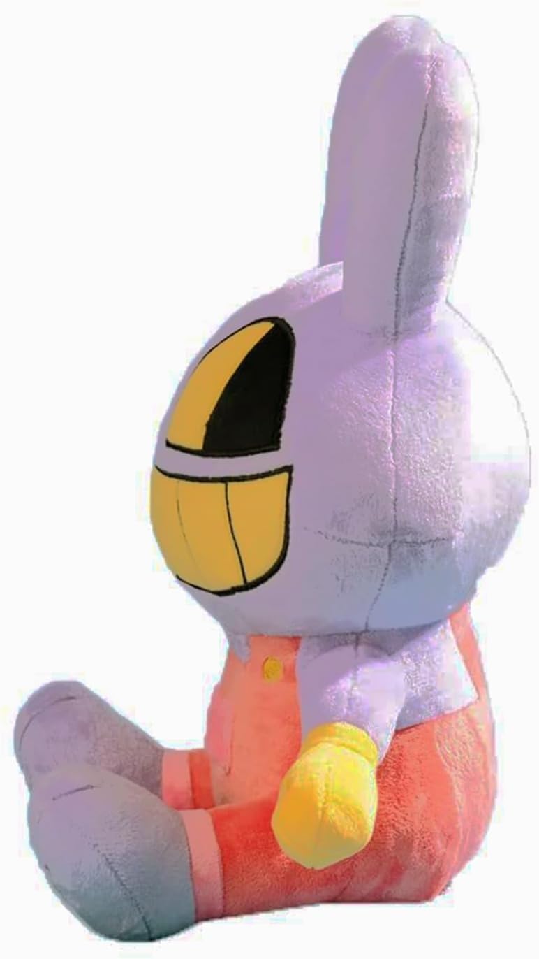 The Amazing Digital Circus Plush,10" Jax Plushies Toy Gift, Cute Stuffed Figure Doll for Kids and Adults, Birthday Halloween Christmas Choice for Boys Girls