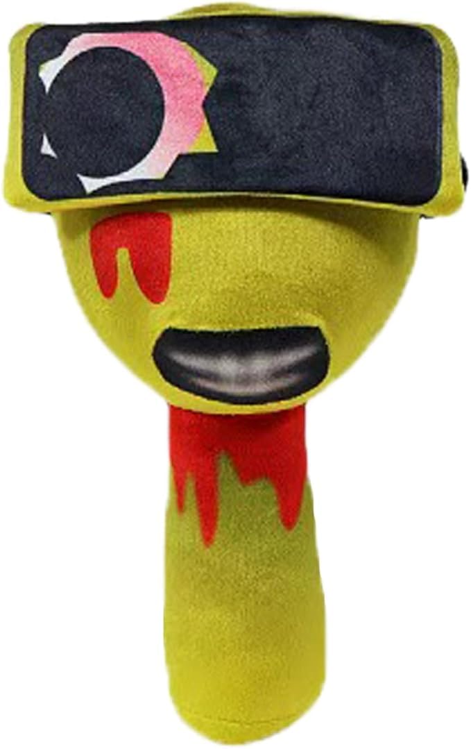 Sprunki Game Plush, Sprunki Toys Plush,Soft Stuffed Animal Pillow Doll Christmas Birthday Gifts for Adult Kids（Garnold）