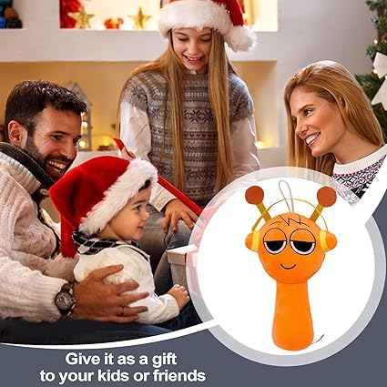 Sprunki Game Plush, Sprunki Toys Plush,Soft Stuffed Animal Pillow Doll Christmas Birthday Gifts for Adult Kids（Garnold）