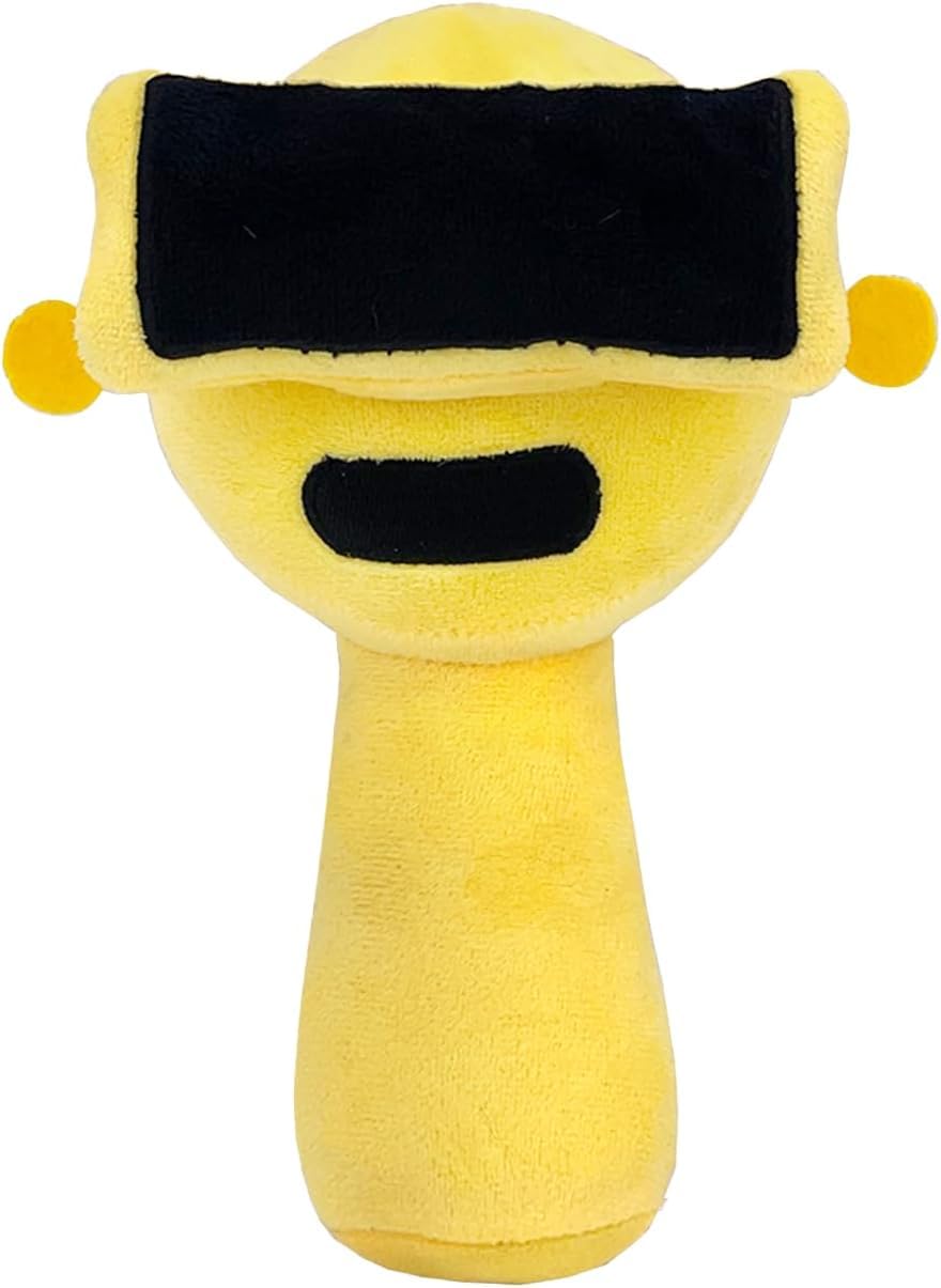 Sprunki Game Plush, Sprunki Toys Plush,Soft Stuffed Animal Pillow Doll Christmas Birthday Gifts for Adult Kids（Garnold）