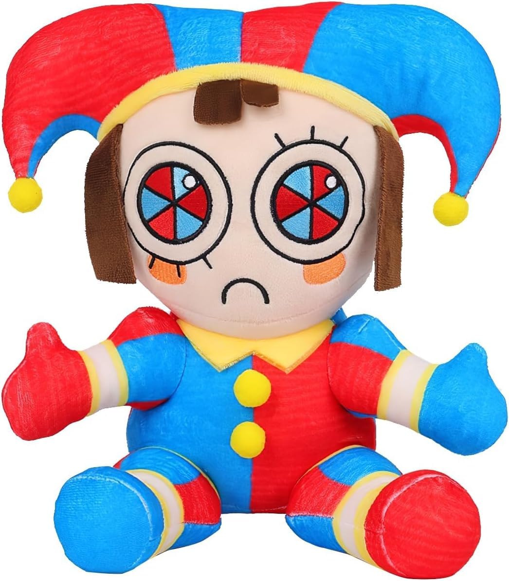 The Amazing Digital Circus Plush,10" Jax Plushies Toy Gift, Cute Stuffed Figure Doll for Kids and Adults, Birthday Halloween Christmas Choice for Boys Girls
