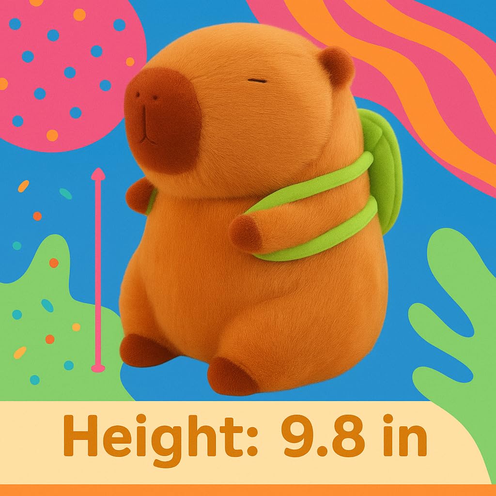Capybara Plush Toys, Stuffed Animals, Plushies for Boys and Girls Toddlers, Home Decor