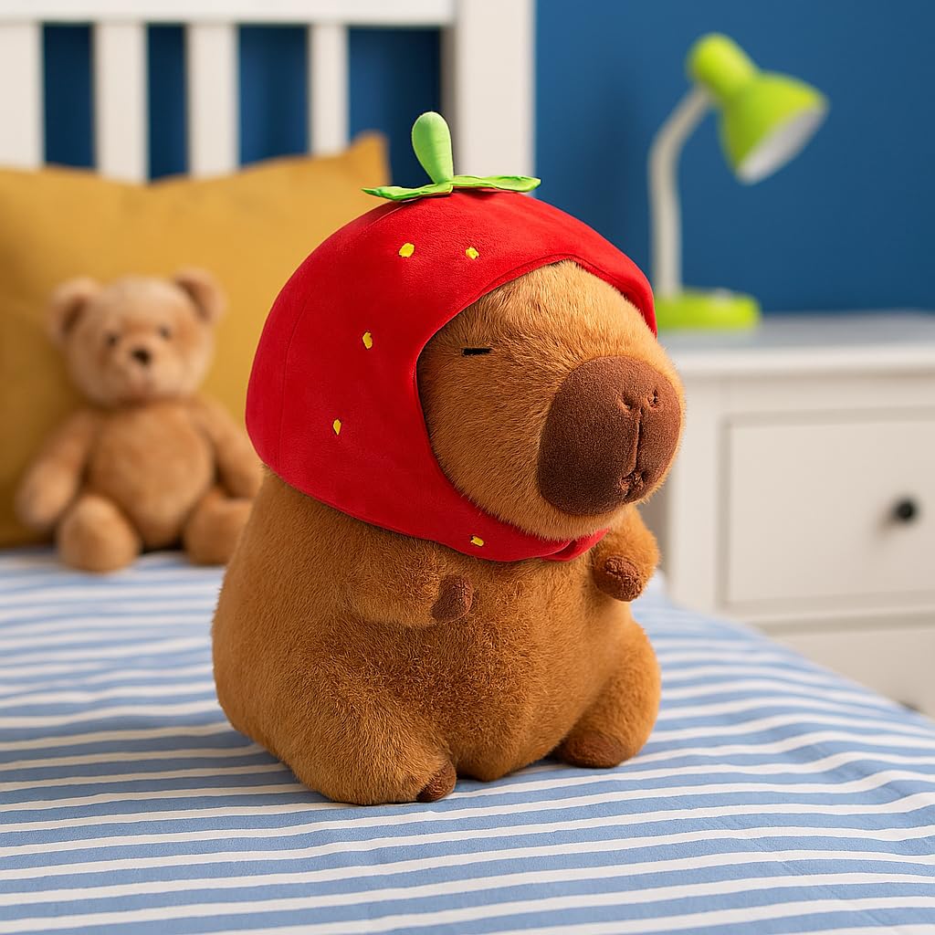 Capybara Plush Toys, Stuffed Animals, Plushies for Boys and Girls Toddlers, Home Decor