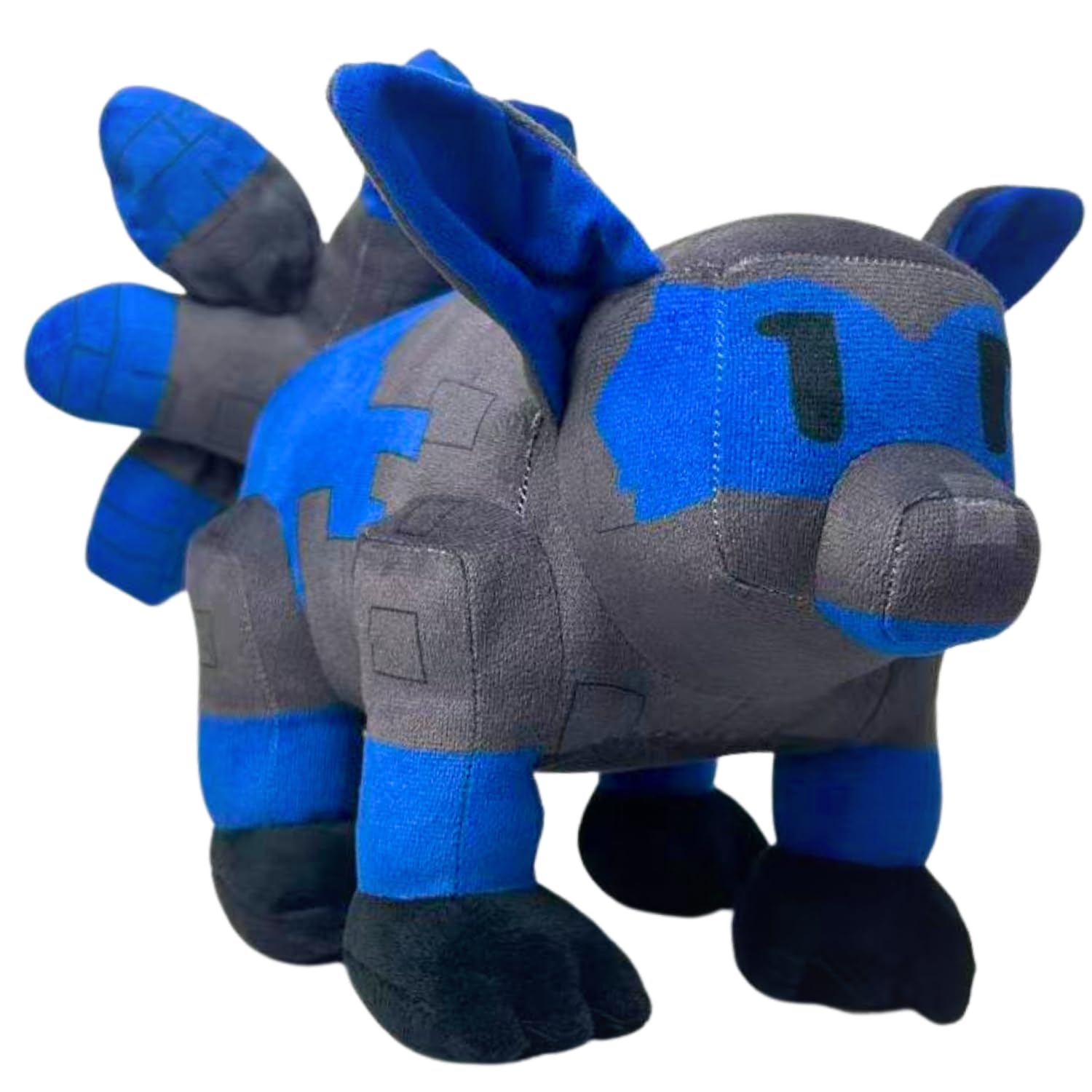SUPERBE Grow a Garden Plush Toys, 10.63'' Garden Pet Raccoon Red Fox Stuffed Animals Toy, Collectible Plushie for Video Game Fans (Grey)