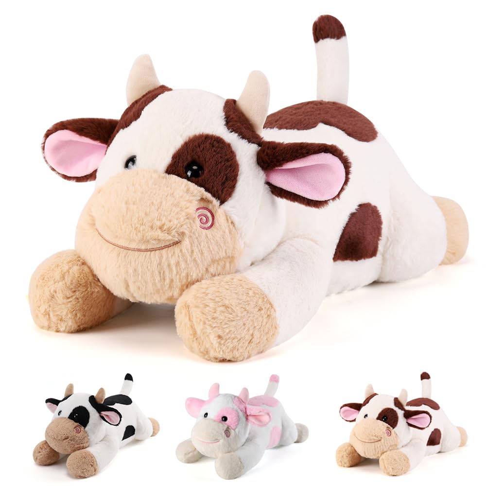 Turtle Weighted Stuffed Animals - 22 Inch 4.5 Pounds Weighted Plushies Sea Turtle Stuffed Animal - Big Tortoise Plush Pillow - Cute Plush Toys Gifts for Kids & Adults (22" 4.5 lbs)