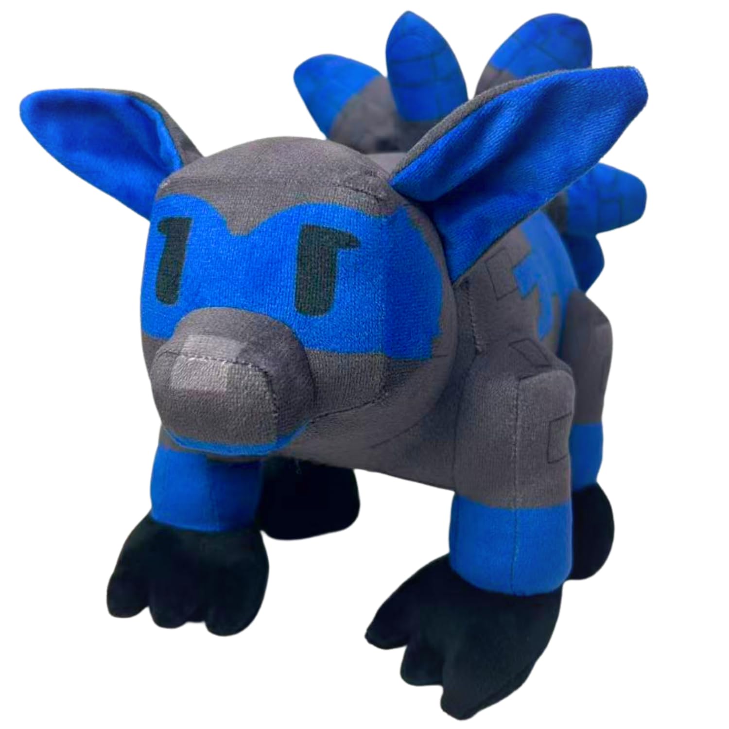 SUPERBE Grow a Garden Plush Toys, 10.63'' Garden Pet Raccoon Red Fox Stuffed Animals Toy, Collectible Plushie for Video Game Fans (Grey)