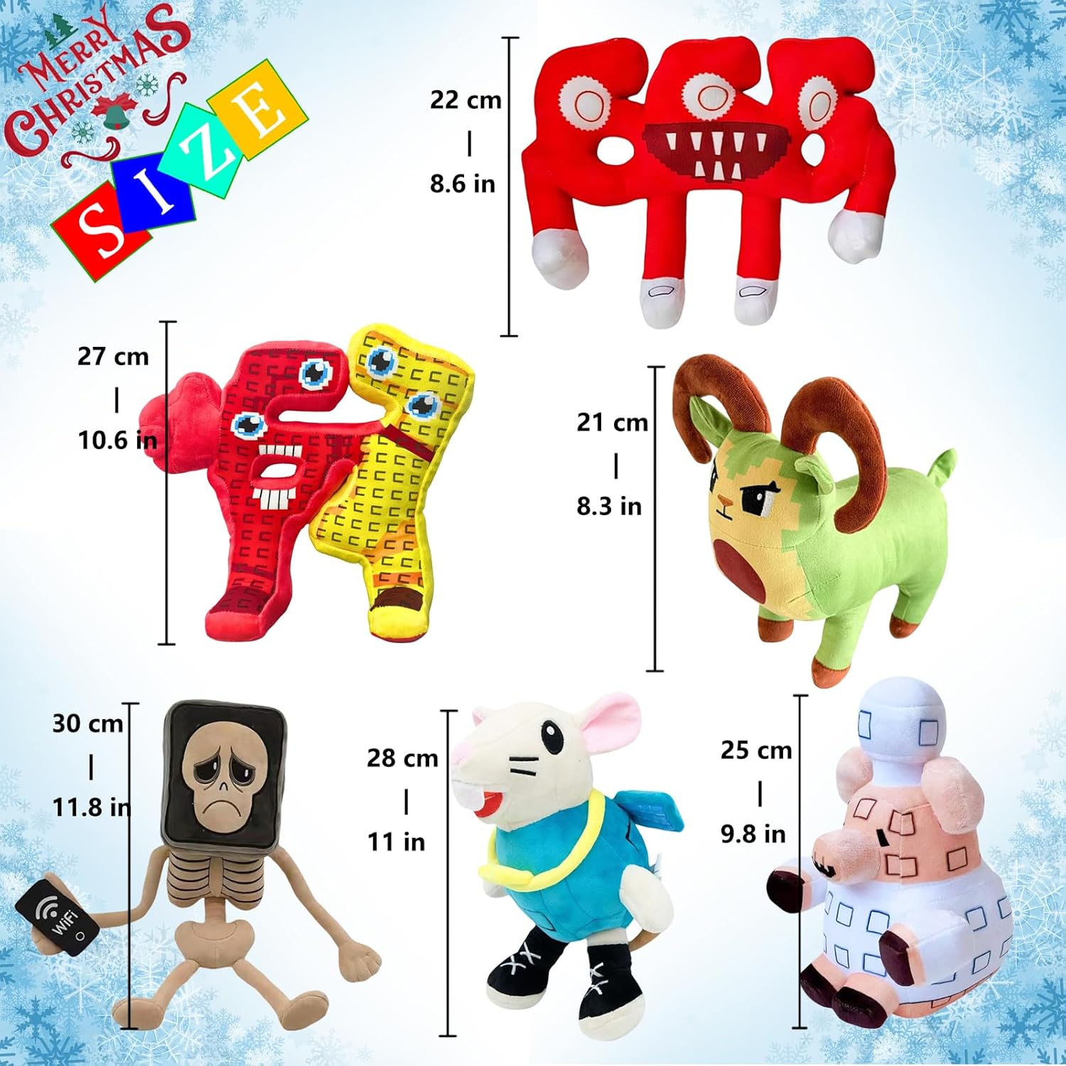 Steal a Brainrot Plush Toy,Cute Soft Stuffed Animal, Collectible Gift for Game Fans (Color K)