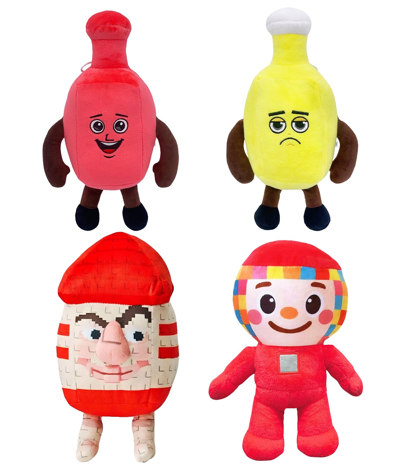 Steal a Brainrot Plush Toy,Cute Soft Stuffed Animal, Collectible Gift for Game Fans (Color K)