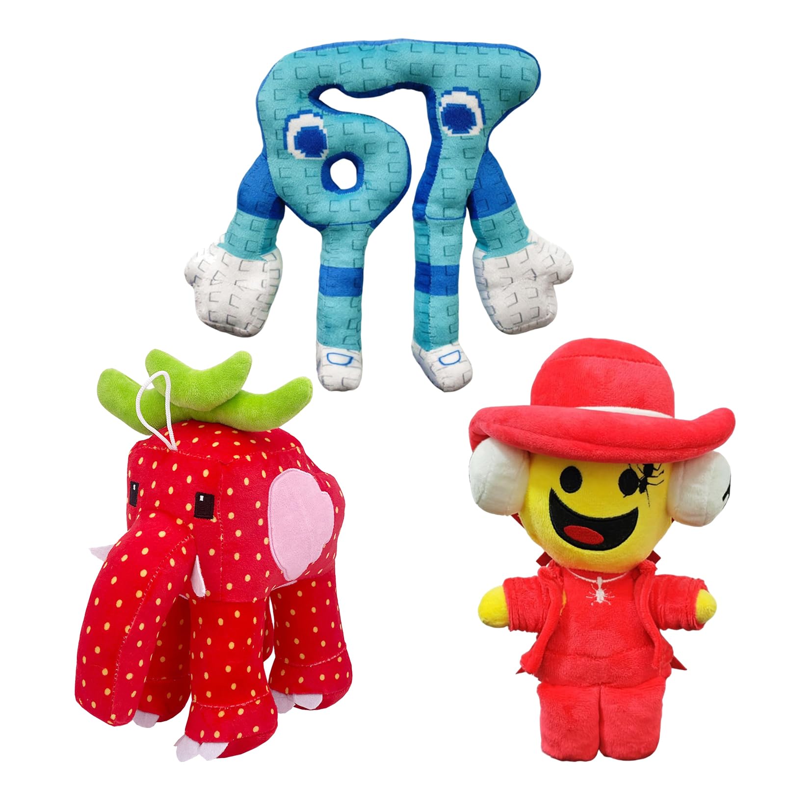 Steal a Brainrot Plush Toy,Cute Soft Stuffed Animal, Collectible Gift for Game Fans (Color K)