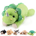 Turtle Weighted Stuffed Animals - 22 Inch 4.5 Pounds Weighted Plushies Sea Turtle Stuffed Animal - Big Tortoise Plush Pillow - Cute Plush Toys Gifts for Kids & Adults (22" 4.5 lbs)