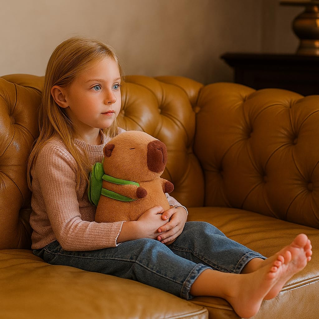 Capybara Plush Toys, Stuffed Animals, Plushies for Boys and Girls Toddlers, Home Decor