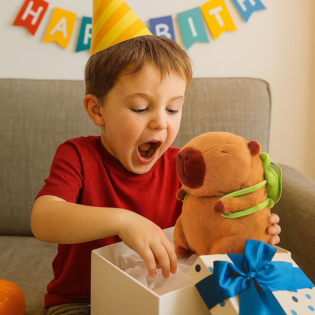 Capybara Plush Toys, Stuffed Animals, Plushies for Boys and Girls Toddlers, Home Decor