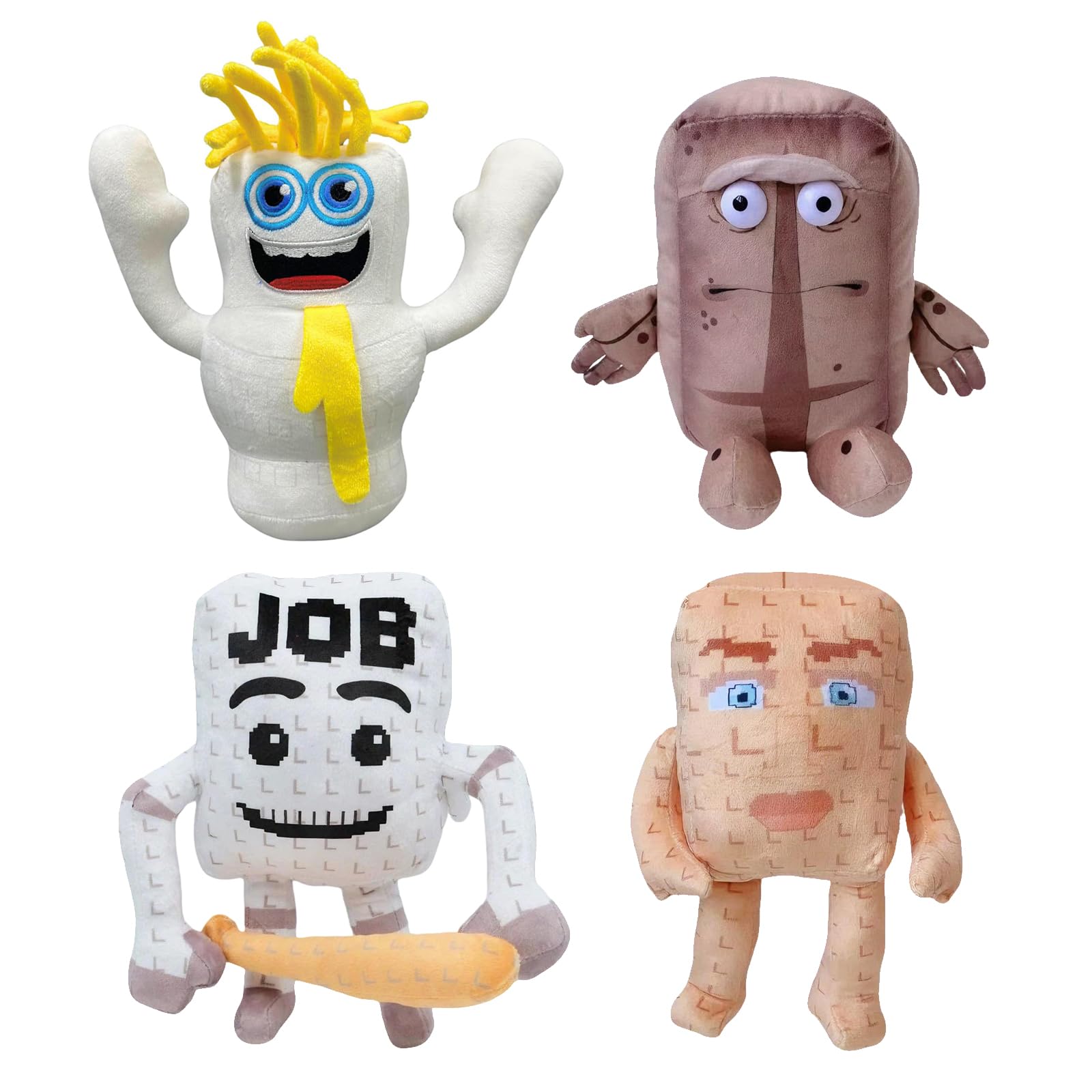Steal a Brainrot Plush Toy,Cute Soft Stuffed Animal, Collectible Gift for Game Fans (Color K)