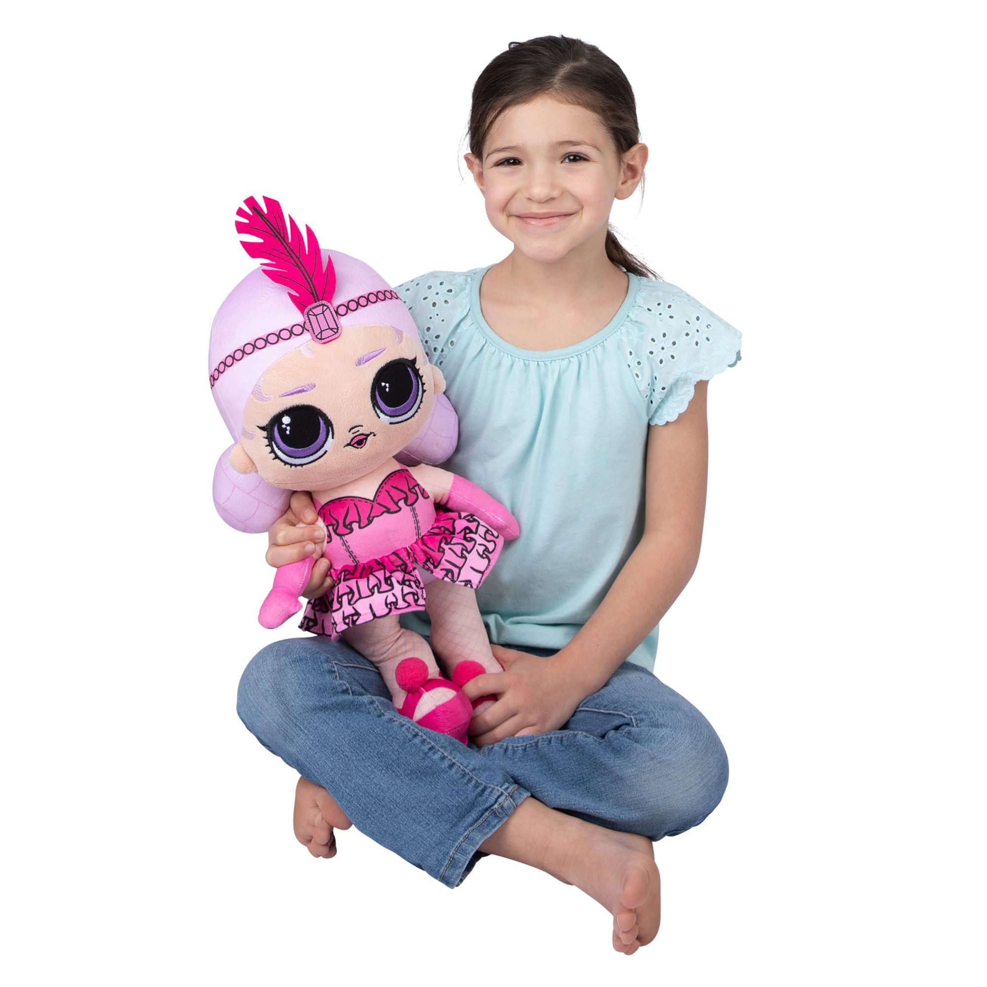 Franco DreamWorks Gabby's Dollhouse Kids Bedding Super Soft Plush Decorative Throw Cuddle Pillow, (Officially Licensed Product)