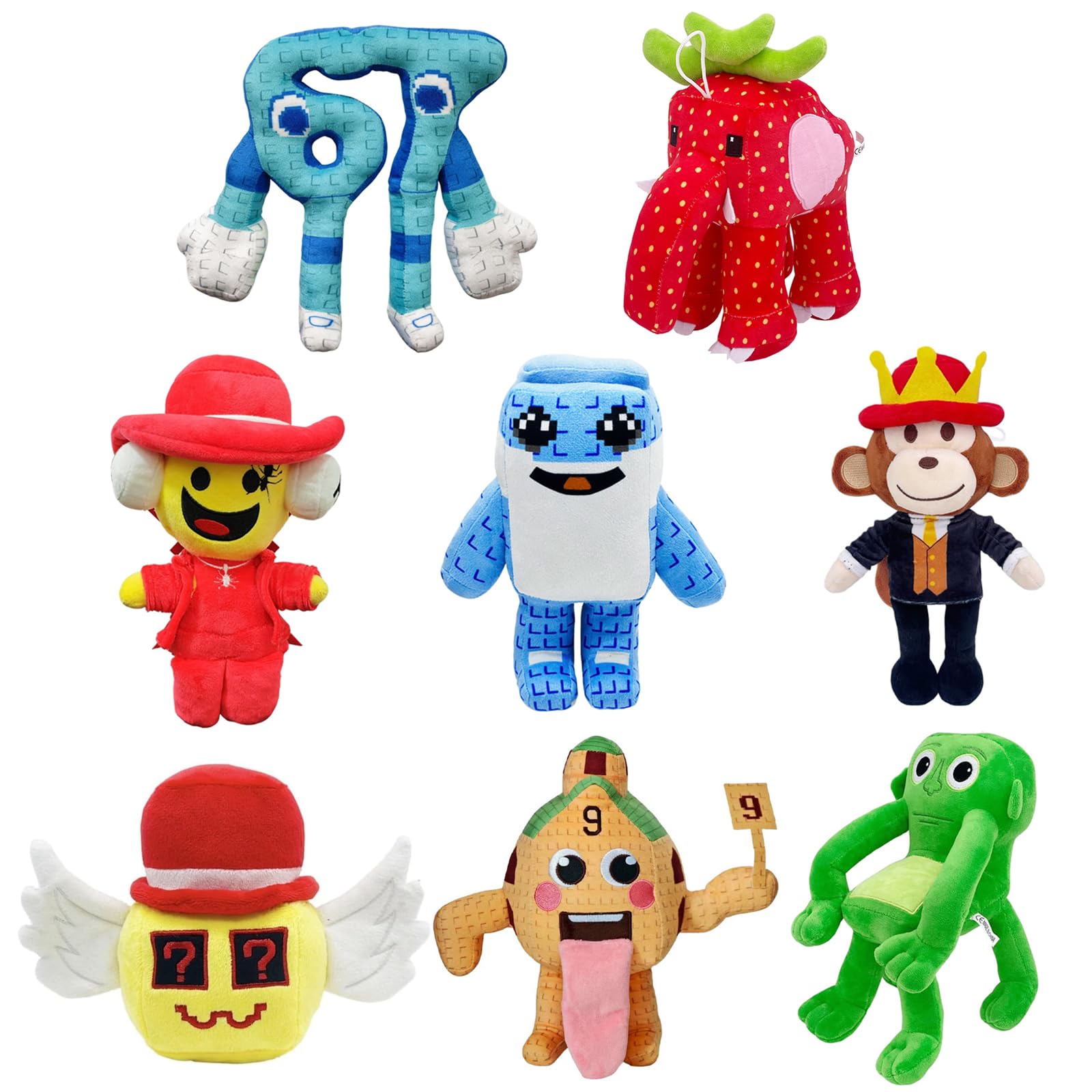 Steal a Brainrot Plush Toy,Cute Soft Stuffed Animal, Collectible Gift for Game Fans (Color K)