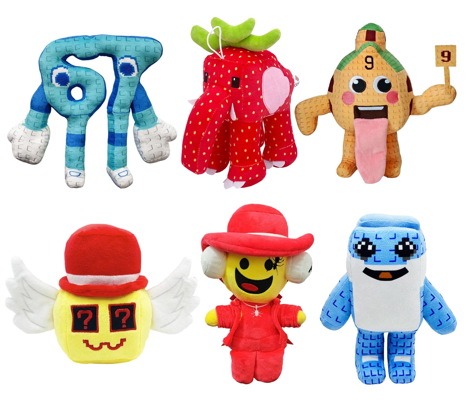Steal a Brainrot Plush Toy,Cute Soft Stuffed Animal, Collectible Gift for Game Fans (Color K)